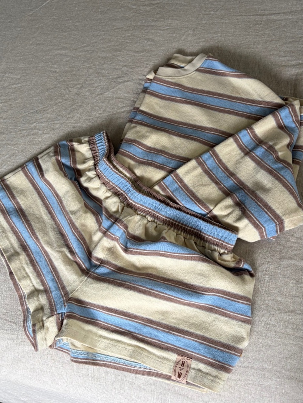 Shop homework Hydrangea Striped Set